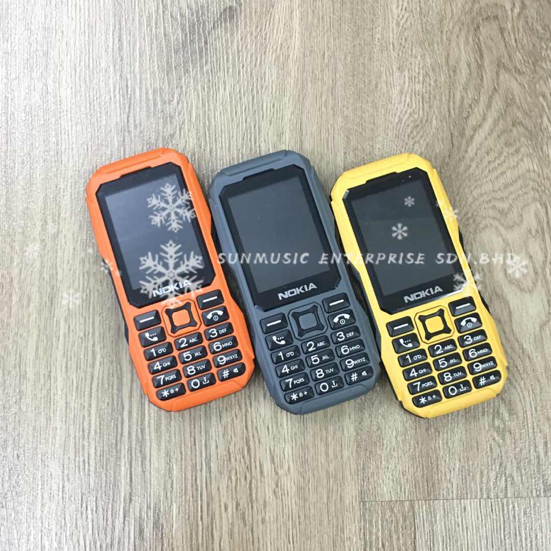 (Yellow)NOKIA D1 DUAL-SIM BASIC PHONE IMPORT REFURBISHED(READY STOCK)
